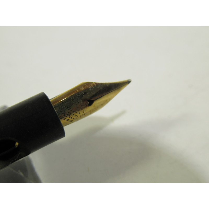Stylo Plume LÉMAN™ EBONY NOIR Plaqué Or B | Caran d'Ache CH