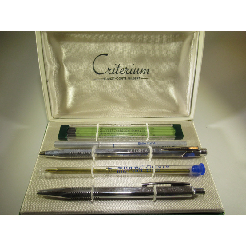 Coffret parure stylo bille + porte-mine CRITERIUM