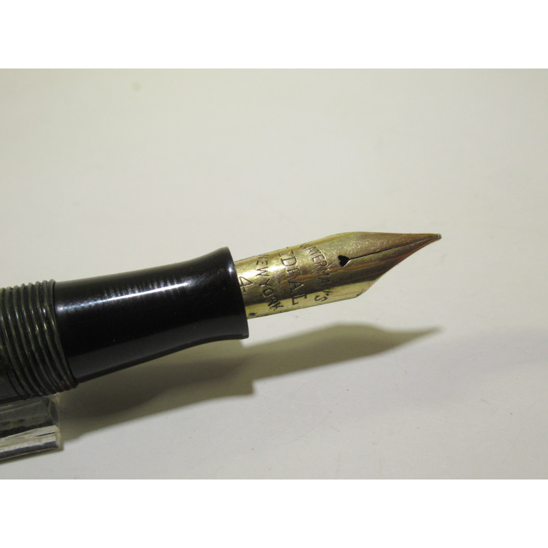 Stylo Plume Waterman D'occasion - Noir, à Cartouches - Très Bon état