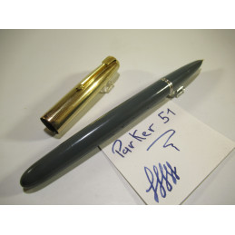 Fountain pen PARKER 51 gold...