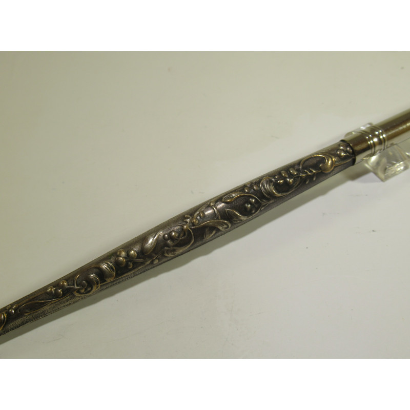 Stylo Plume Waterman Night And Day PL - Métal Plaqué Argent, Plume En Or 750 (18 Carats) - Occasion, Modèle Prestige Man 200