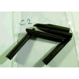 Set of 5 hard rubber feeds...