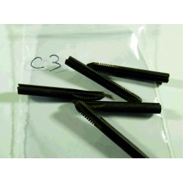 Set of 5 hard rubber feeds...