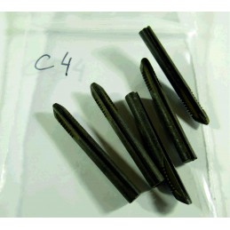 Set of 5 hard rubber feeds...