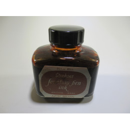 Bouteille d’encre marron...