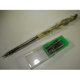 French folk art bone pen...