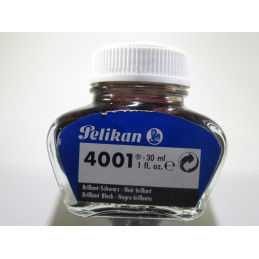 Bouteille d’encre bleue...