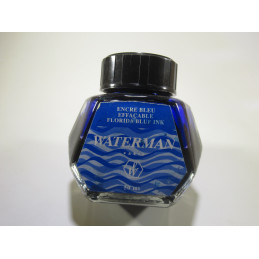 WATERMAN blue ink bottle