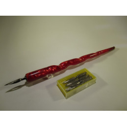 French resin pen holder