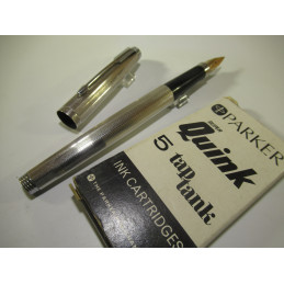 Stylo plume or 18 K PARKER 75