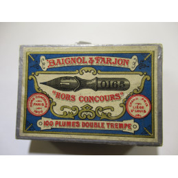 Box of french nibs BAIGNOL...