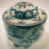 French earthenware inkwell