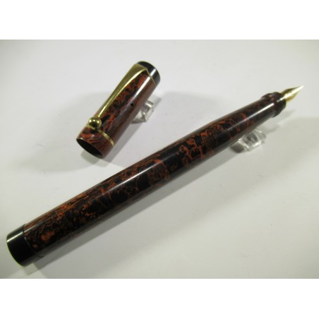 Stylo Plume Ancien Pulsa Pen (Stylomine Paillard Unic J.M) - Longueur 13,8 Cm - À Restaurer #PP3