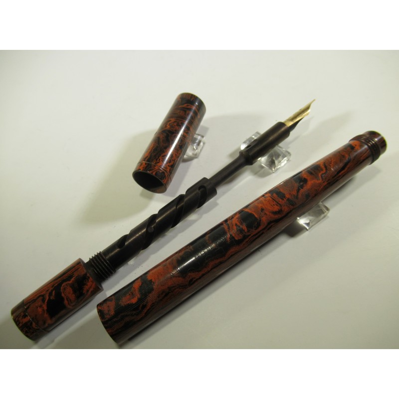 Stylo Plume Excelsior Bayard - Plume En Or 18K Réf. 203 - Vintage, Objet De Collection