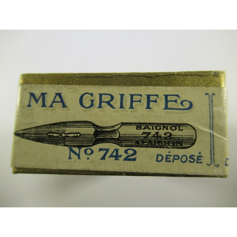 Box of french nibs "MA GRIFFE" BAIGNOL & FARJON